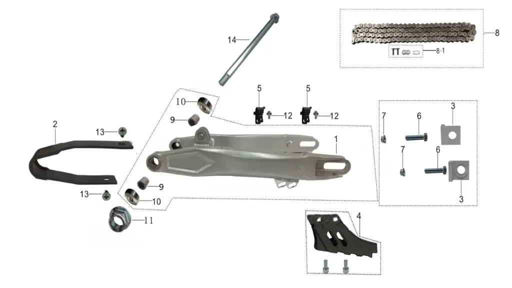 TD125-Muffler Assembly
