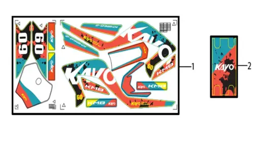 [KMB-A17] KMB-Sticker Set