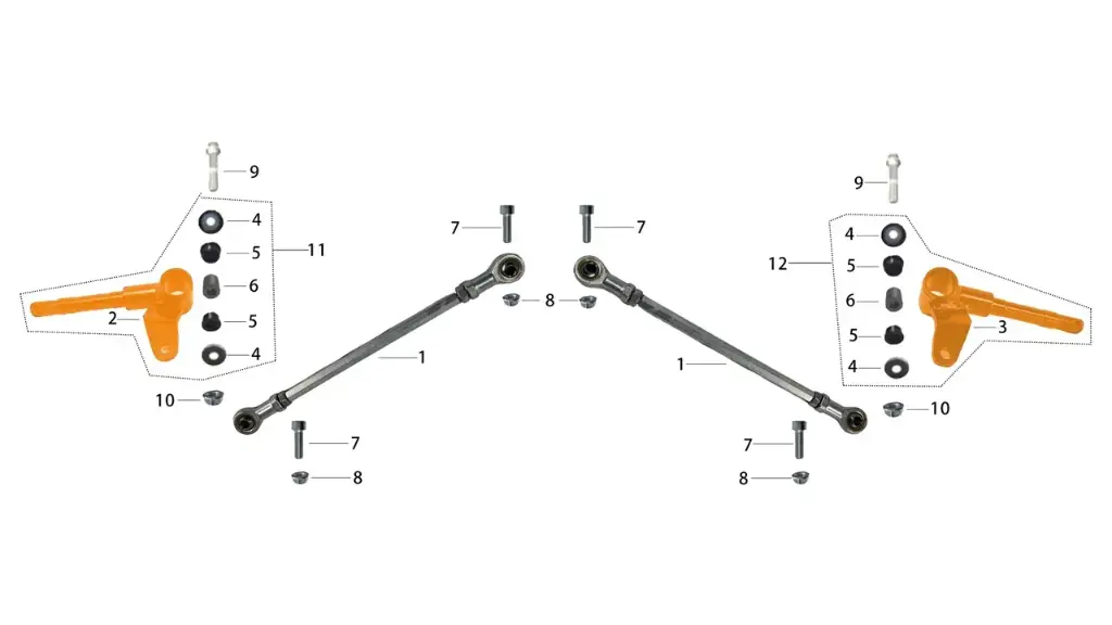 [S70-A03] S70-Steering Kit